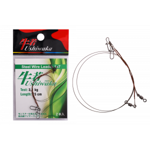 Поводки Ushiwaka Steel Wire Leader 1x7